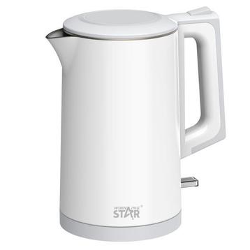 Winning Star  Waterkoker 1.8 Liter 1500w  Wit, Ophalen of Verzenden