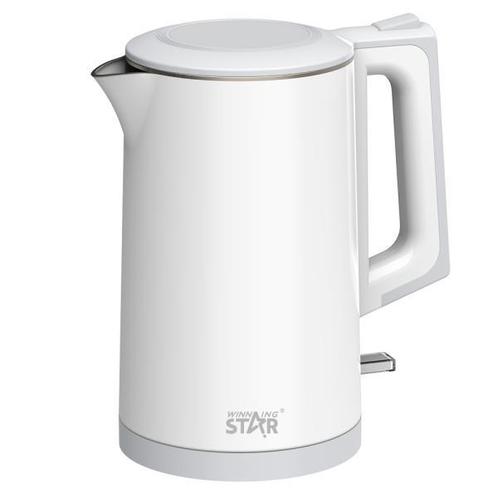 Winning Star  Waterkoker 1.8 Liter 1500w  Wit, Elektronische apparatuur, Waterkokers, Ophalen of Verzenden
