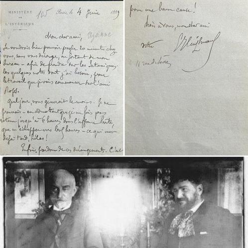 Joris-Karl Huysmans - Lettre autographe signée à Octave, Collections, Cinéma & Télévision