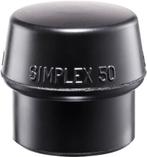 Vervangende Rubber Kop voor Een Simplex Hamer 40mm Zwart, Nieuw, Verzenden