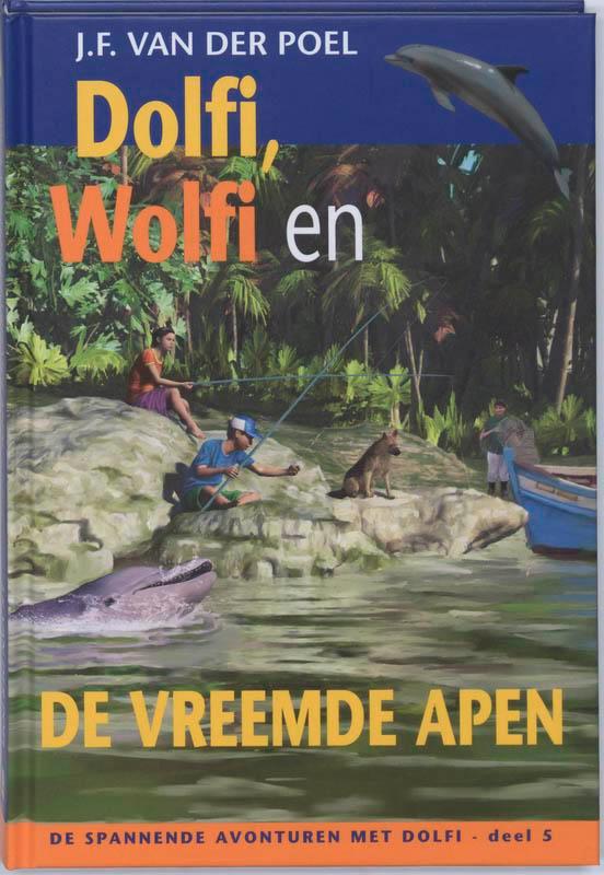 Dolfi, Wolfi en de vreemde apen / De spannende avonturen met, Livres, Livres pour enfants | Jeunesse | 10 à 12 ans, Envoi
