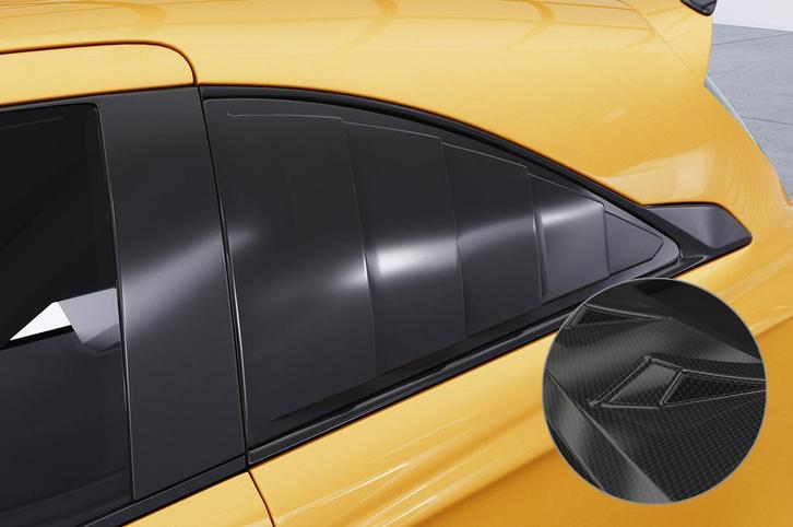 Zijruitpanelen met ABE voor Opel Corsa E 3-deurs SSB007-C, Auto-onderdelen, Carrosserie, Nieuw, Verzenden
