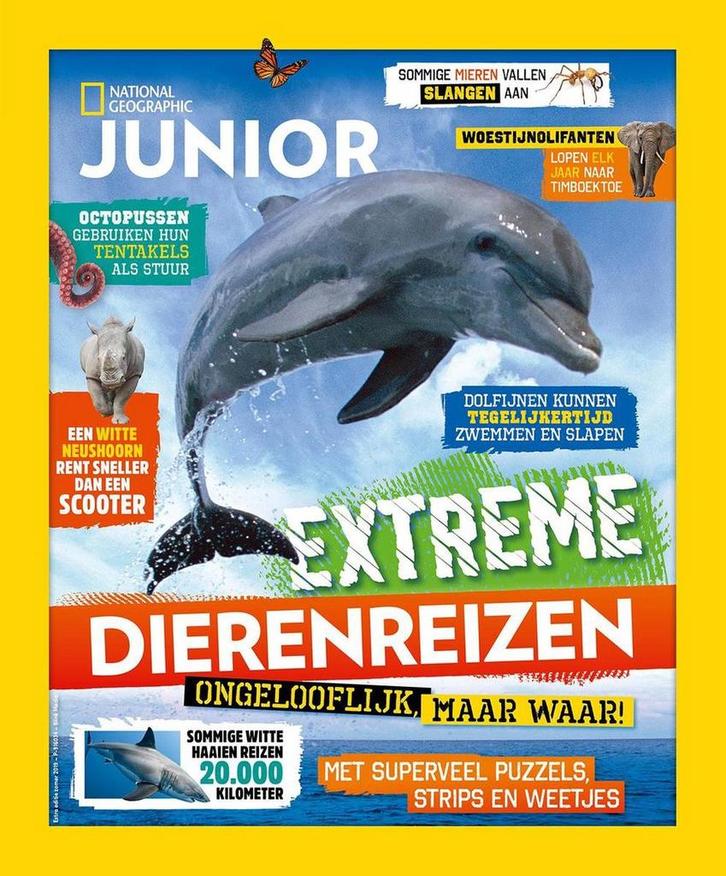 NGJ ZOMERBOEK EXTREME DIERENREIZEN 0001 7435157858861, Boeken, Overige Boeken, Gelezen, Verzenden