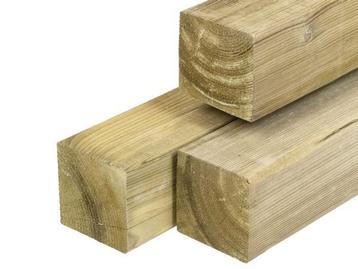 Veiling - 100x Grenen tuinpaal geschaafd 210x6,8x6,8 cm beschikbaar voor biedingen