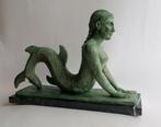 Sculpture, Sirena etrusca - 25 cm - Céramique