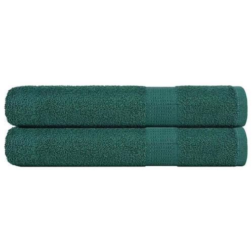 vidaXL Saunahanddoeken 2 st 80x200 cm 360 g/m² 100% katoen, Huis en Inrichting, Badkamer | Badtextiel en Accessoires, Nieuw, Verzenden