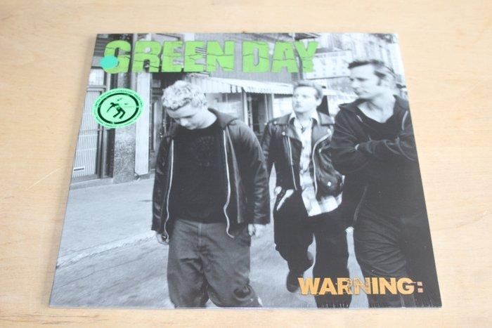 Green Day - Warning: Fluorescent Green Vinyl + Backstage, Cd's en Dvd's, Vinyl Singles