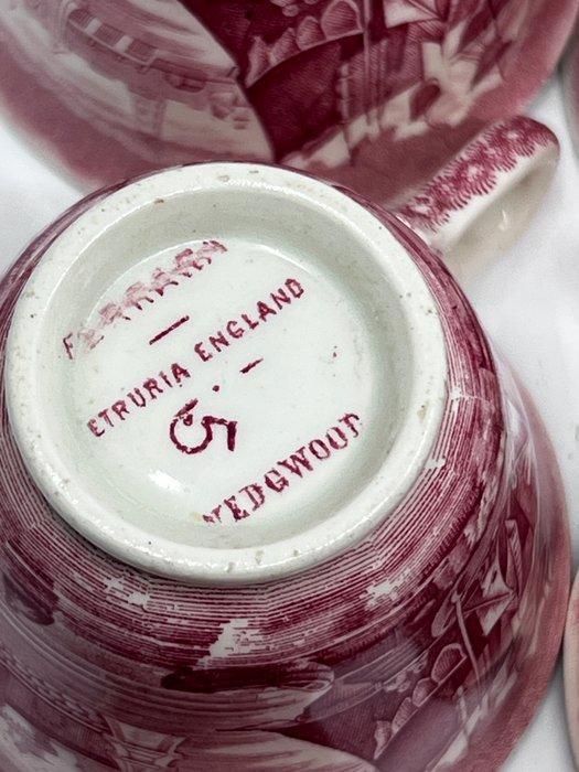 Wedgwood - Kop en schotel (6) - kop en schotels - Aardewerk, Antiquités & Art, Curiosités & Brocante