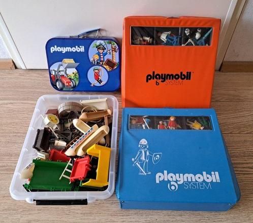 Playmobil - Playmobil Gevulde Koffers - 1970-1980 -, Antiek en Kunst, Antiek | Overige Antiek