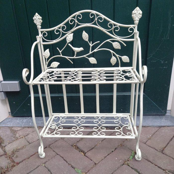 2 Level Plant Rack - Rek - Metaal, Antiek en Kunst, Kunst | Designobjecten