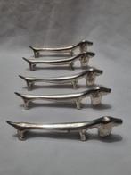 Messensteun (10) - chien, dogs - Metaal