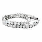Zonder Minimumprijs - Armband - 14 karaat Witgoud - 6.02ct., Nieuw
