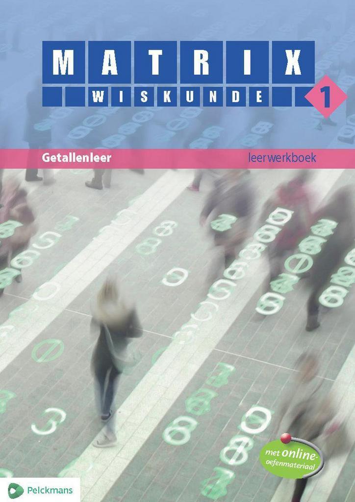 Matrix wiskunde 1 getallenleer leerwerkboek (incl., Livres, Livres scolaires, Envoi