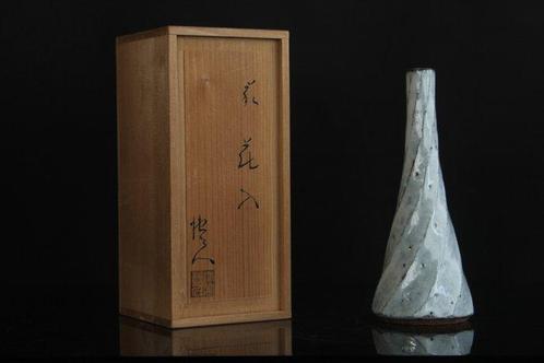 Hagi bloemvaas - aardewerk - yama Hiroto  (1950-) -, Antiek en Kunst, Antiek | Overige Antiek