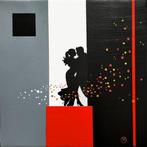 Giò Mondelli - Tango rosso, Antiquités & Art, Art | Peinture | Moderne