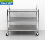 HCB inox Chariot de service 3 étages 95 cm Restauration, Verzenden