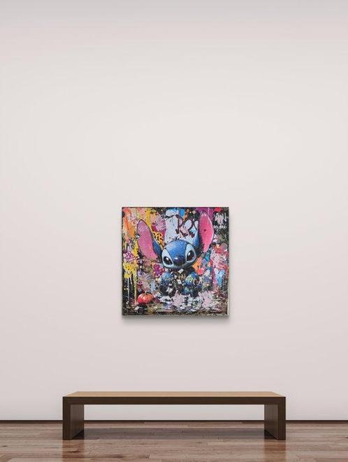 Nicole Lubbers - Chaos in Blue XL, Antiek en Kunst, Kunst | Schilderijen | Modern