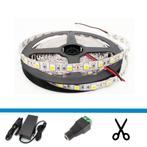LED Strip - 5 meter - Complete set - Kleur warm wit - LED t, Huis en Inrichting, Nieuw, Verzenden