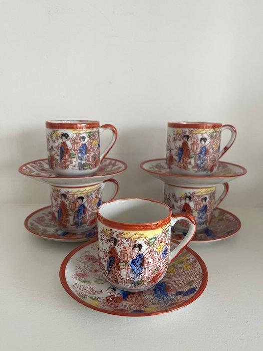 Koffie- en theeservies (18) - Koffieservies Gemberpot -, Antiek en Kunst, Antiek | Meubels | Tafels