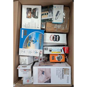Retourbox met retourproducten  - mystery box - retailwaarde beschikbaar voor biedingen
