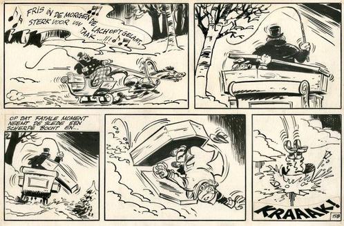 Berck - 1 Original page - Lombok - (jaren 1960), Livres, BD