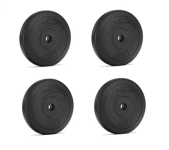 20kg Halterschijven Gietijzer | Retour Deal | 40%, Sport en Fitness, Fitnessmaterialen, Nieuw, Halterschijven, Verzenden