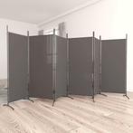 Kamerscherm Antraciet 520cm | Retour Deal | -60%, Huis en Inrichting, Verzenden, Nieuw