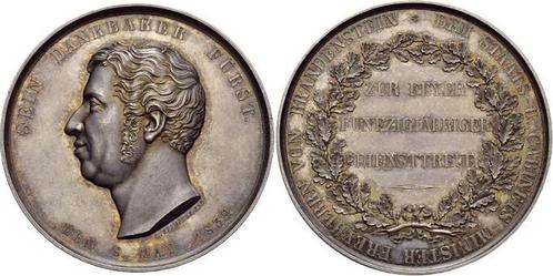 Ar-medaille 1832 Oldenburg Paul Friedrich August 1829-1853, Postzegels en Munten, Penningen en Medailles, Verzenden