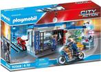 PLAYMOBIL City Action Politie: ontsnapping uit de gevange..., Kinderen en Baby's, Speelgoed | Duplo en Lego, Verzenden, Nieuw