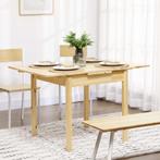 Eettafel - Zaza Thuis - Uitbreidbaar - Hout - Natuurlijk, Huis en Inrichting, Tafels | Eettafels, Ophalen of Verzenden, Nieuw