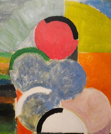 Robert Delaunay (1885-1941) (after) - Rhythme Sans Fin,, Antiek en Kunst