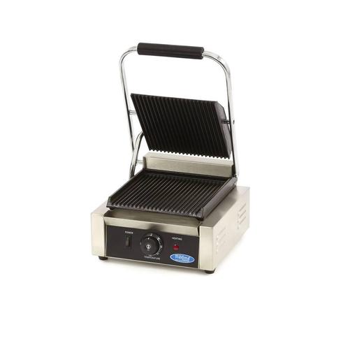 Contactgrill - Gegroefd - Enkele Grillplaat - 22 cm -, Zakelijke goederen, Horeca | Keukenapparatuur, Nieuw in verpakking, Overige typen
