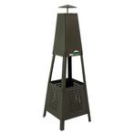 MaxxGarden Vuurkorf Pyramide metaal - 30x30x100 cm (Tuin), Tuin en Terras, Ophalen of Verzenden, Nieuw