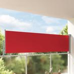 vidaXL Tuinscherm uittrekbaar 100x300 cm rood, Tuin en Terras, Verzenden, Nieuw
