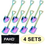 Fako Bijoux - Dessert Bestek - Schep & Schop - 8 Lepels -, Huis en Inrichting, Keuken | Bestek, Verzenden, Nieuw