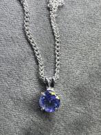 Tanzaniet hanger van natuurlijke steen + Argent 925 +