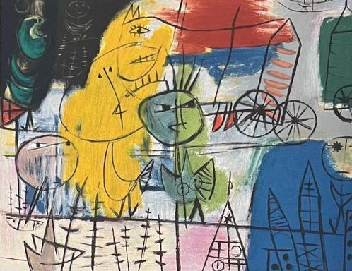Corneille (1922-2010) - La Rue (Cobra, 1949), Antiek en Kunst, Antiek | Overige Antiek