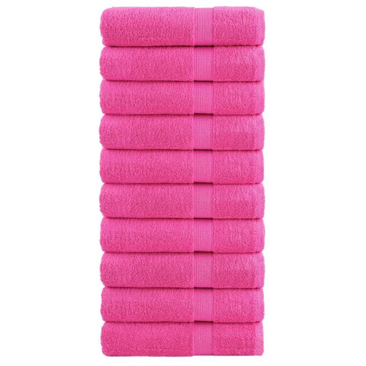 vidaXL Badhanddoeken SOLUND 10 st 600 g/m² 100x150 cm, Huis en Inrichting, Badkamer | Badtextiel en Accessoires, Nieuw, Verzenden