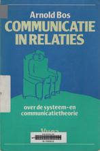 Communicatie in relaties 9789060954645, Boeken, Gelezen, Bos, Verzenden