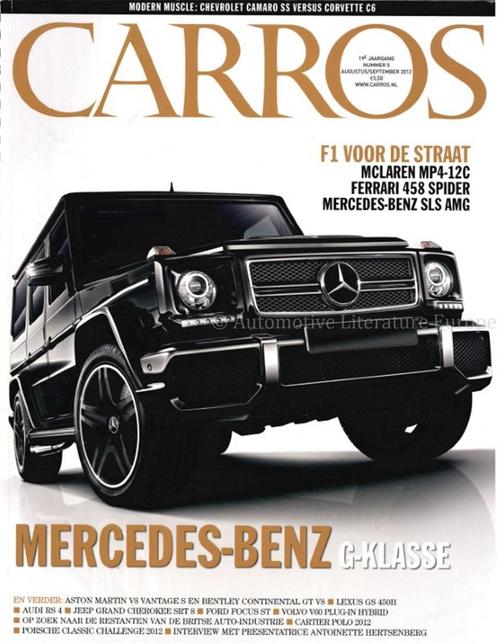2012 CARROS MAGAZINE 05 NEDERLANDS, Boeken, Auto's | Folders en Tijdschriften