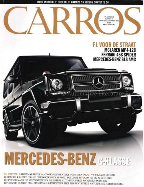 2012 CARROS MAGAZINE 05 NEDERLANDS, Livres, Autos | Brochures & Magazines