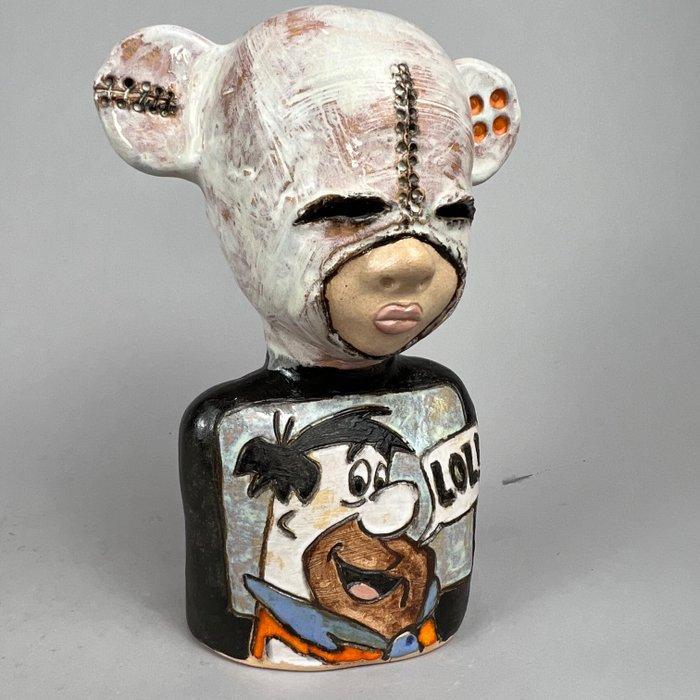 Iwo Rynkiewicz (1970) - LOL- Hand made Ceramic Figure, Antiek en Kunst, Kunst | Designobjecten