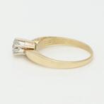 Ring - 14 karaat Geel goud Diamant (Natuurlijk), Handtassen en Accessoires, Ringen, Nieuw