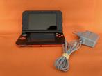 New nintendo 3DS XL oranje/zwart in nette staat & krasvri...