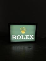 Rolex - Lichtbord - hout kunststof plexglas, Antiek en Kunst, Antiek | Wandborden en Tegels