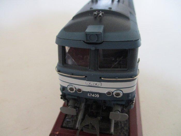 Jouef H0 - 859400 - Diesellocomotief (1) - BB67409 - SNCF, Hobby en Vrije tijd, Modeltreinen | H0