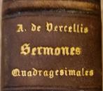 A. de Vercellis - Sermones Quadragesimales (incunables) -, Antiek en Kunst