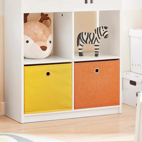 Tweedekans | SoBuy KMB49-W Opbergkastje - 2 Open Vakken 2, Huis en Inrichting, Kasten | Boekenkasten, Ophalen of Verzenden