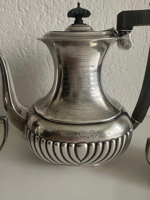 Koffie- en theeservies (3) - .925 zilver, Antiek en Kunst, Antiek | Zilver en Goud