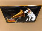 His Masters Voice 60 × 40 cm enseigne émaillée en